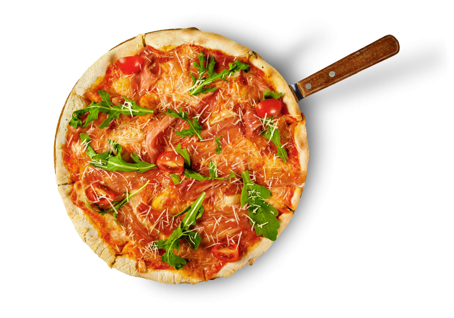 Pizza with Tomatoes